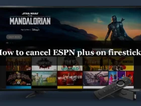 How to cancel ESPN plus on firestick